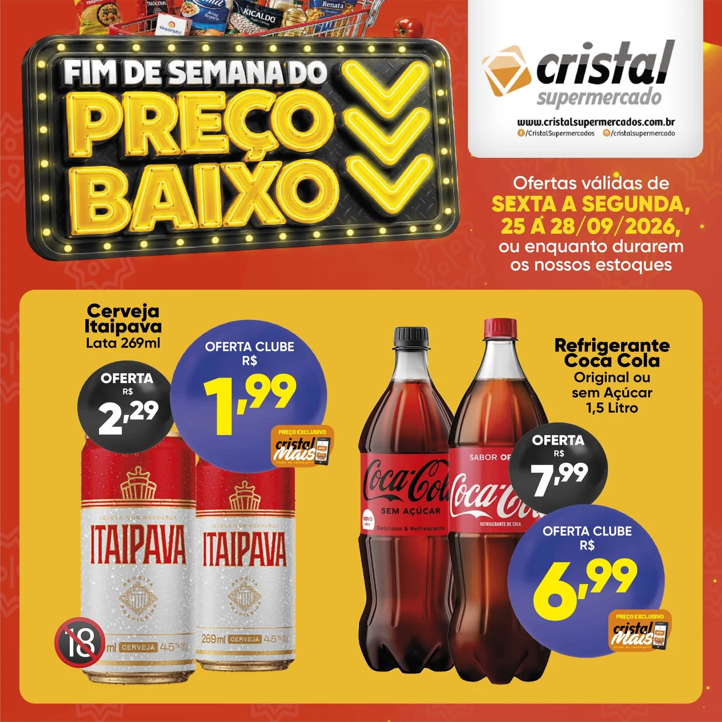 Ofertas Cristal Supermercados