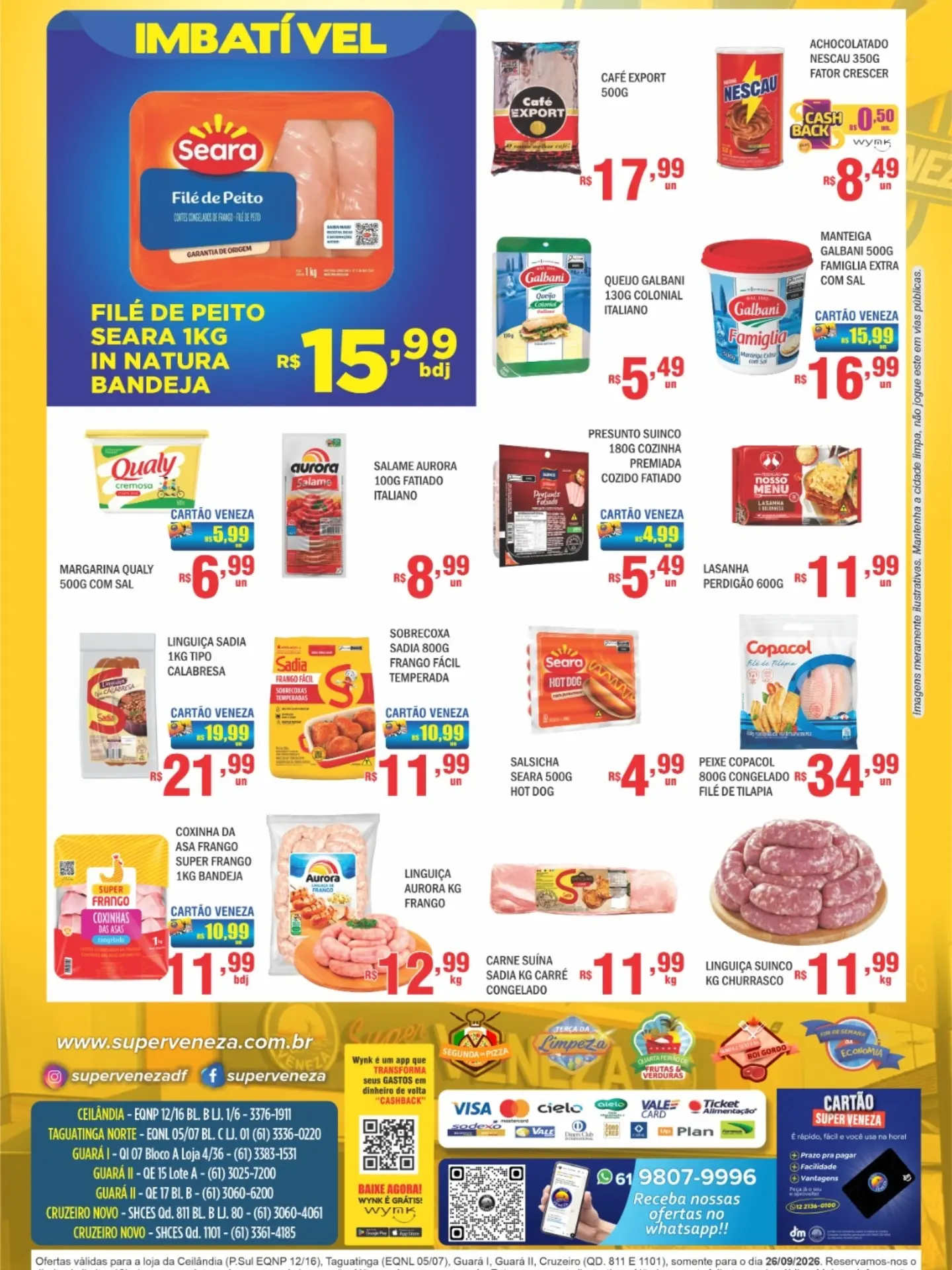 Ofertas Super Veneza