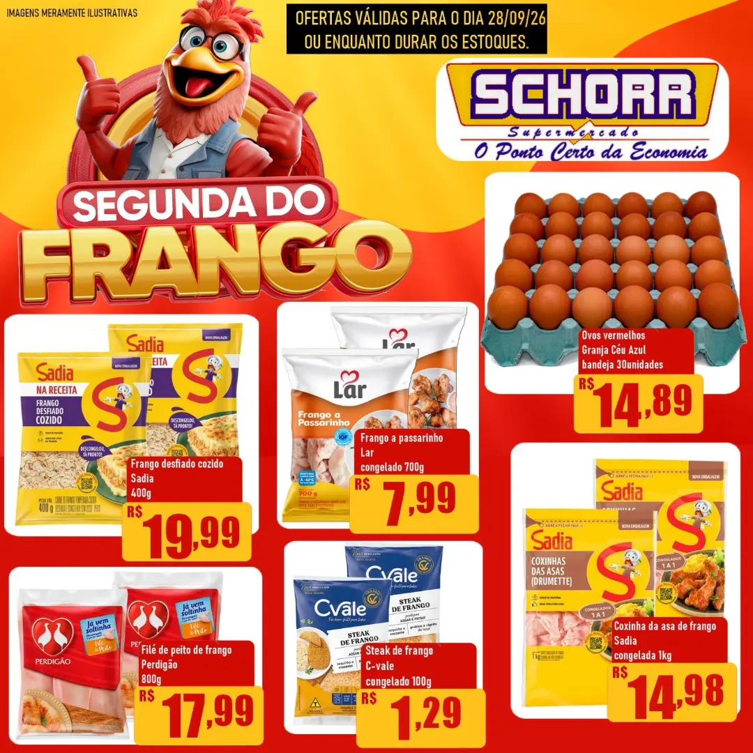Ofertas Schorr supermercado – 28/09/2026