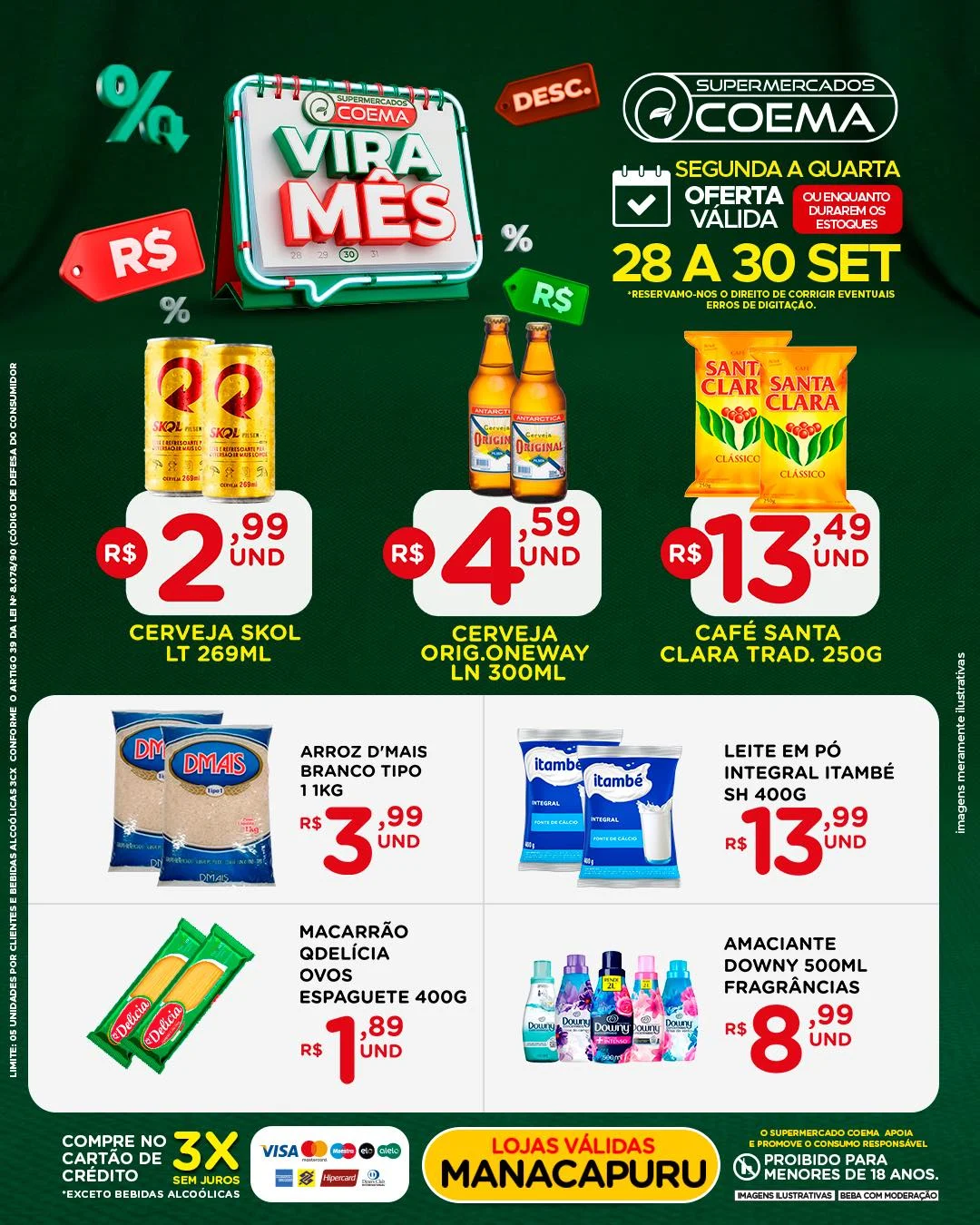 Ofertas Coema | Manaus e Manacapuru