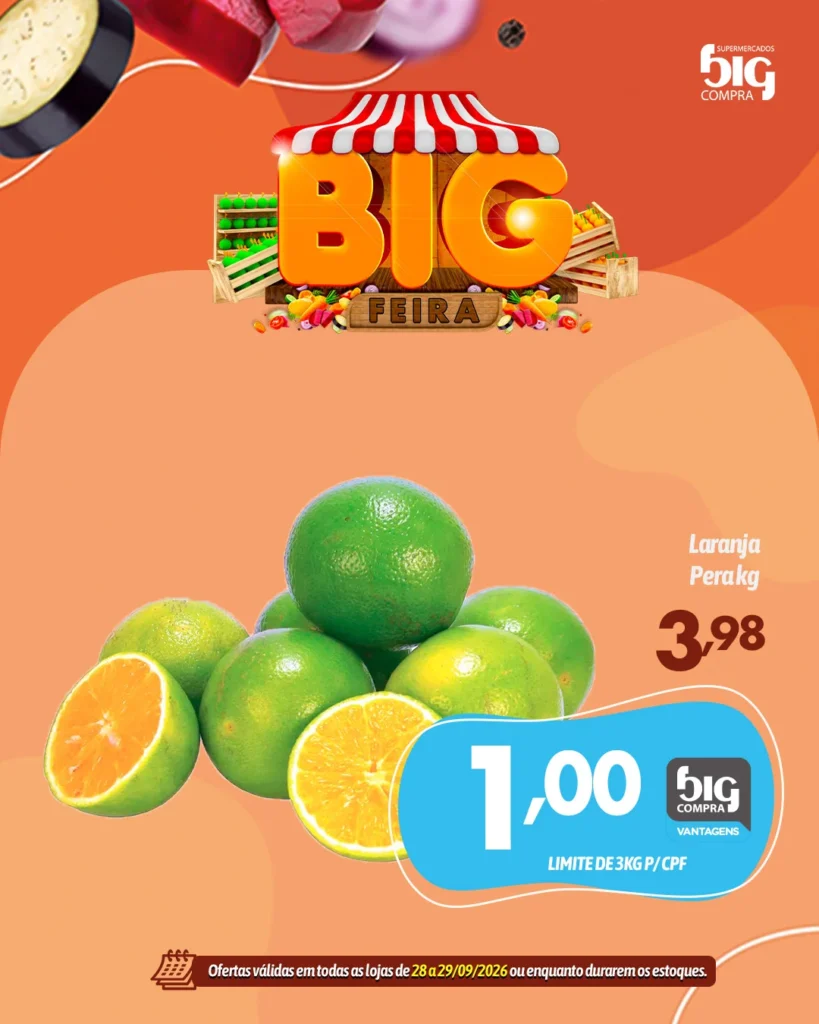 Ofertas Supermercados Big Compra – 29/09/2026 Ofertas Supermercados Big Compra – 29/09/2026