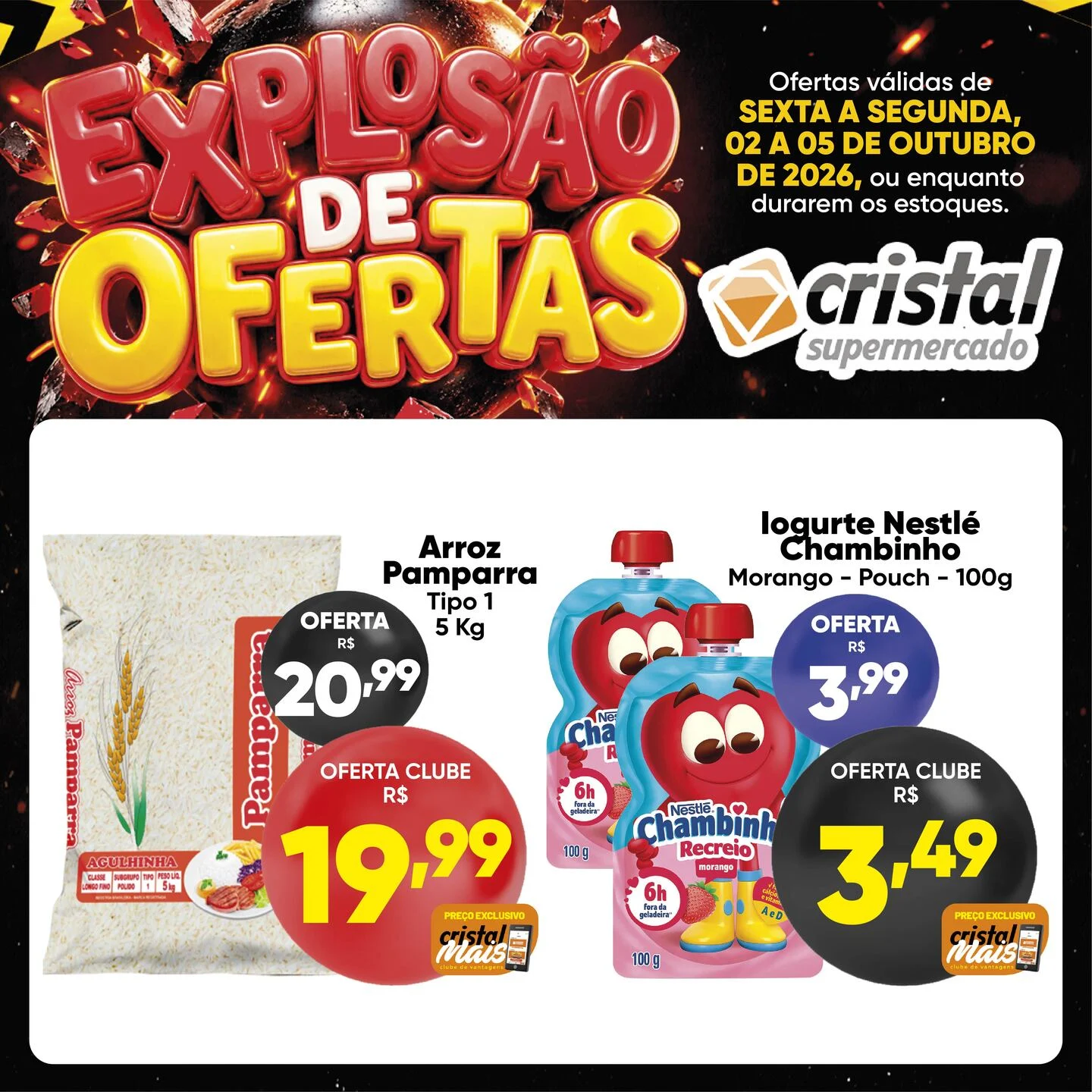 Ofertas Cristal Supermercados