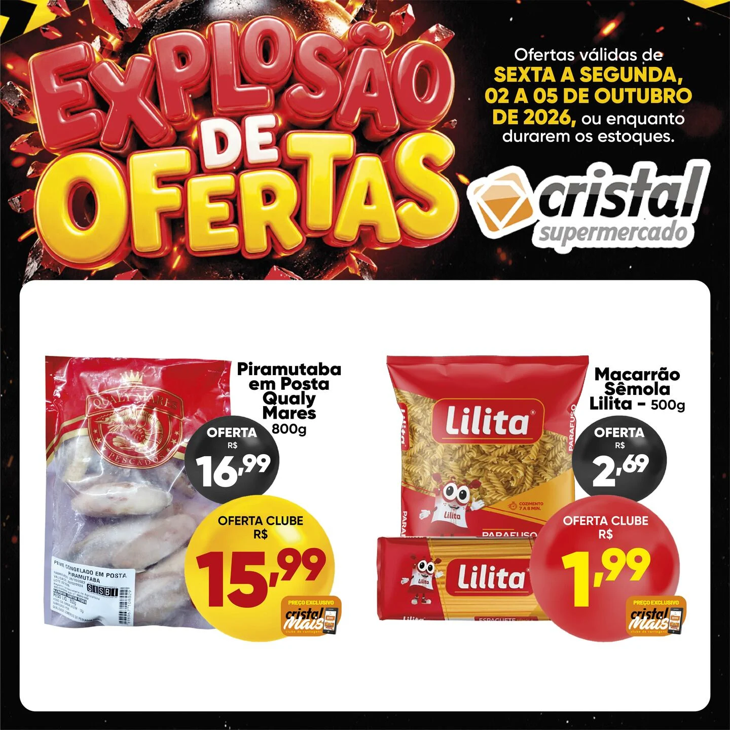 Ofertas Cristal Supermercados