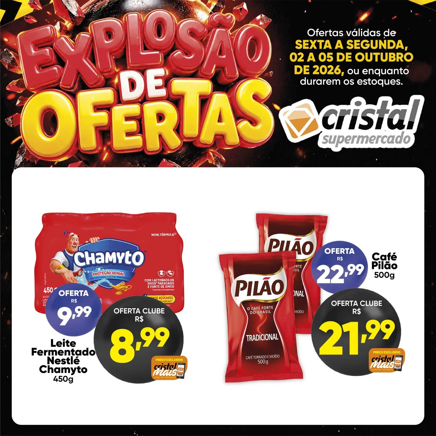 Ofertas Cristal Supermercados