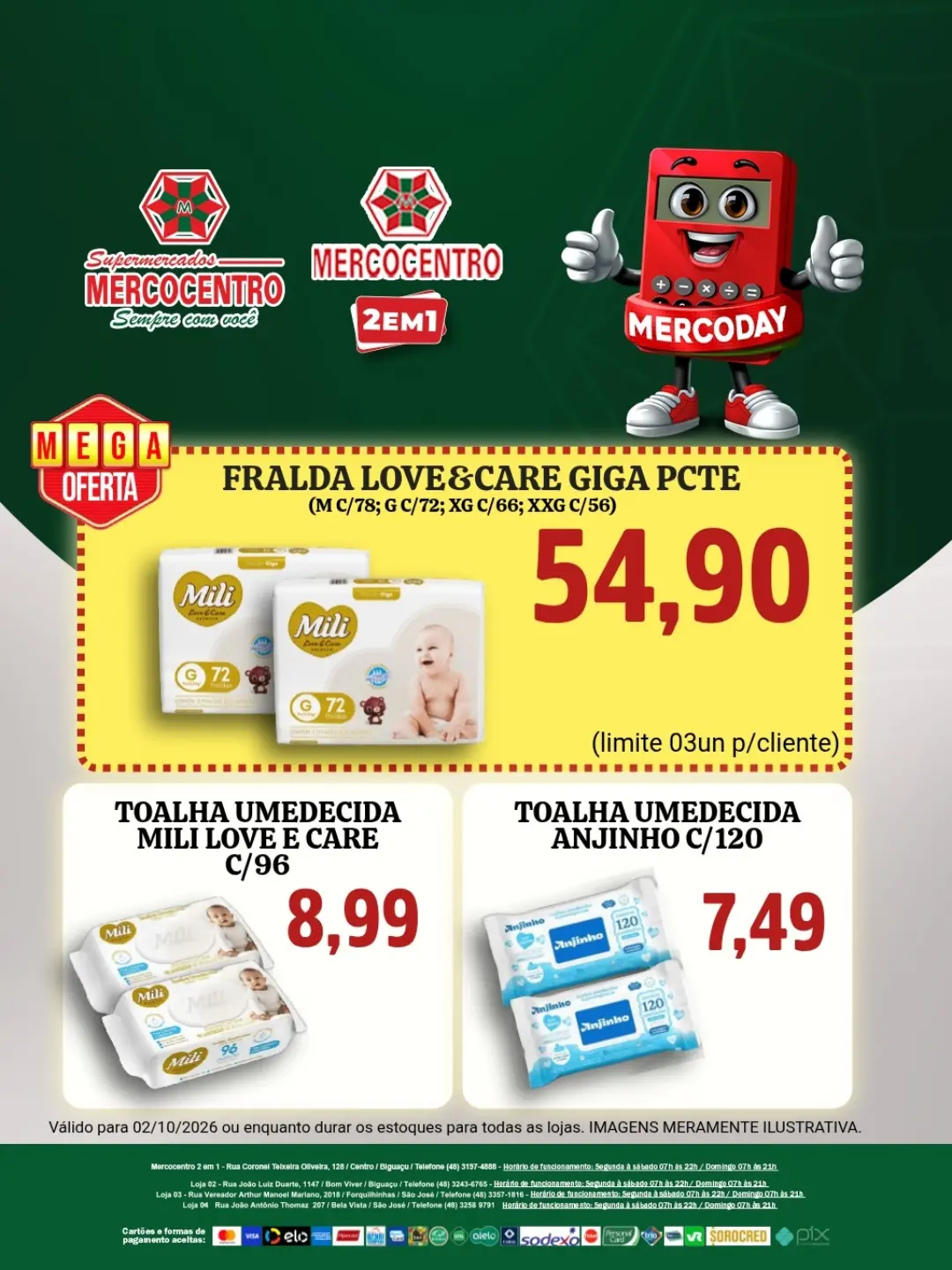 Ofertas SUPERMERCADOS MERCOCENTRO 🛒