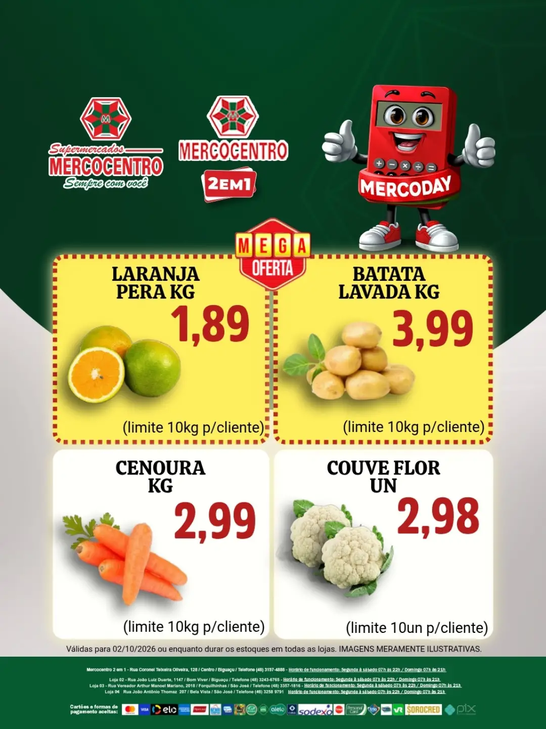 Ofertas SUPERMERCADOS MERCOCENTRO 🛒