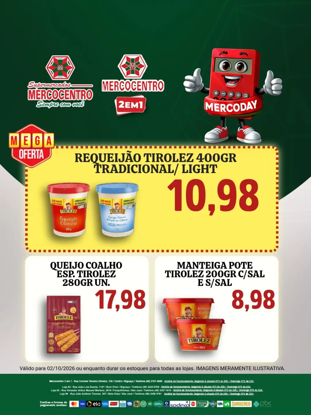 Ofertas SUPERMERCADOS MERCOCENTRO 🛒