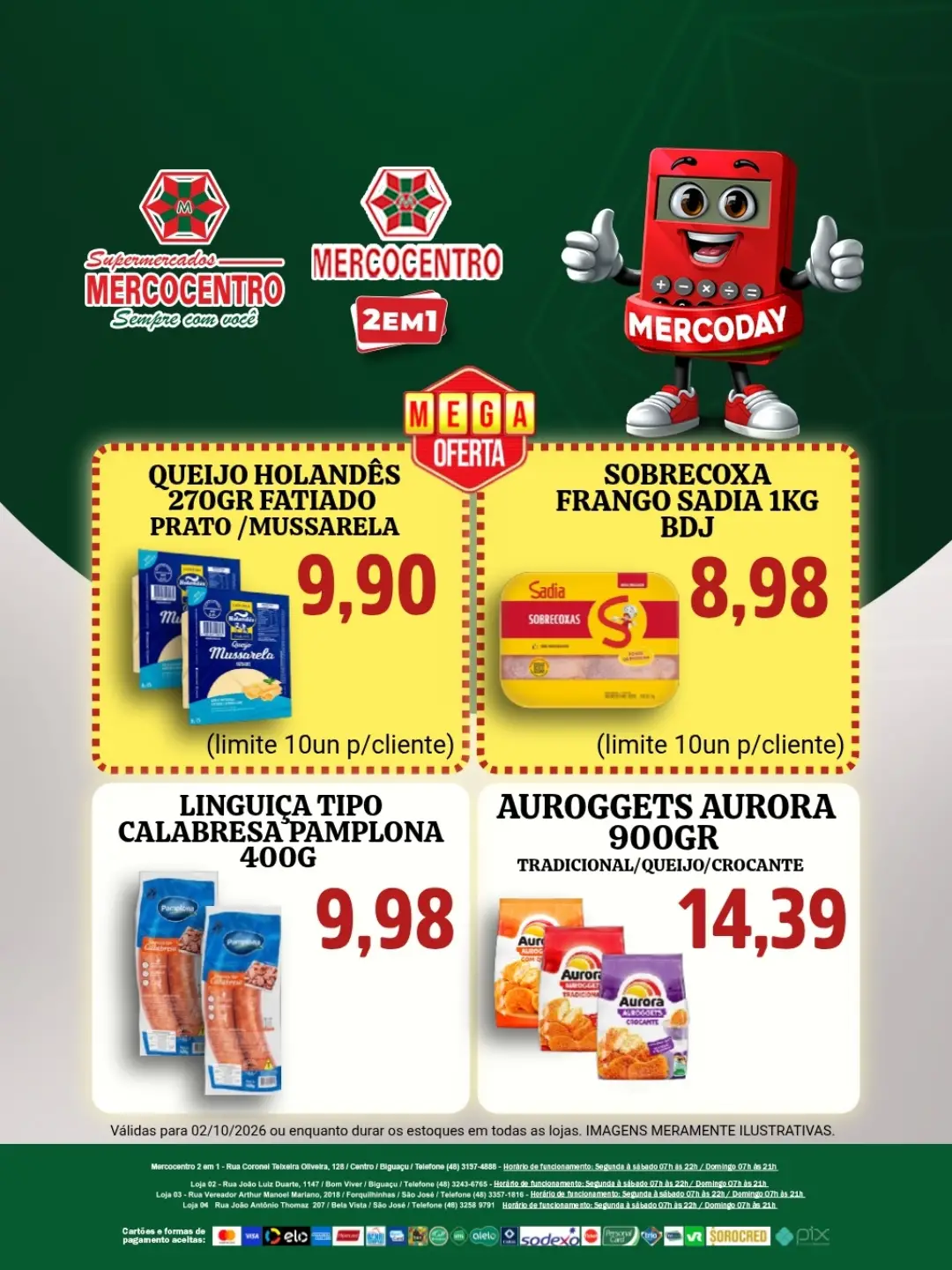Ofertas SUPERMERCADOS MERCOCENTRO 🛒