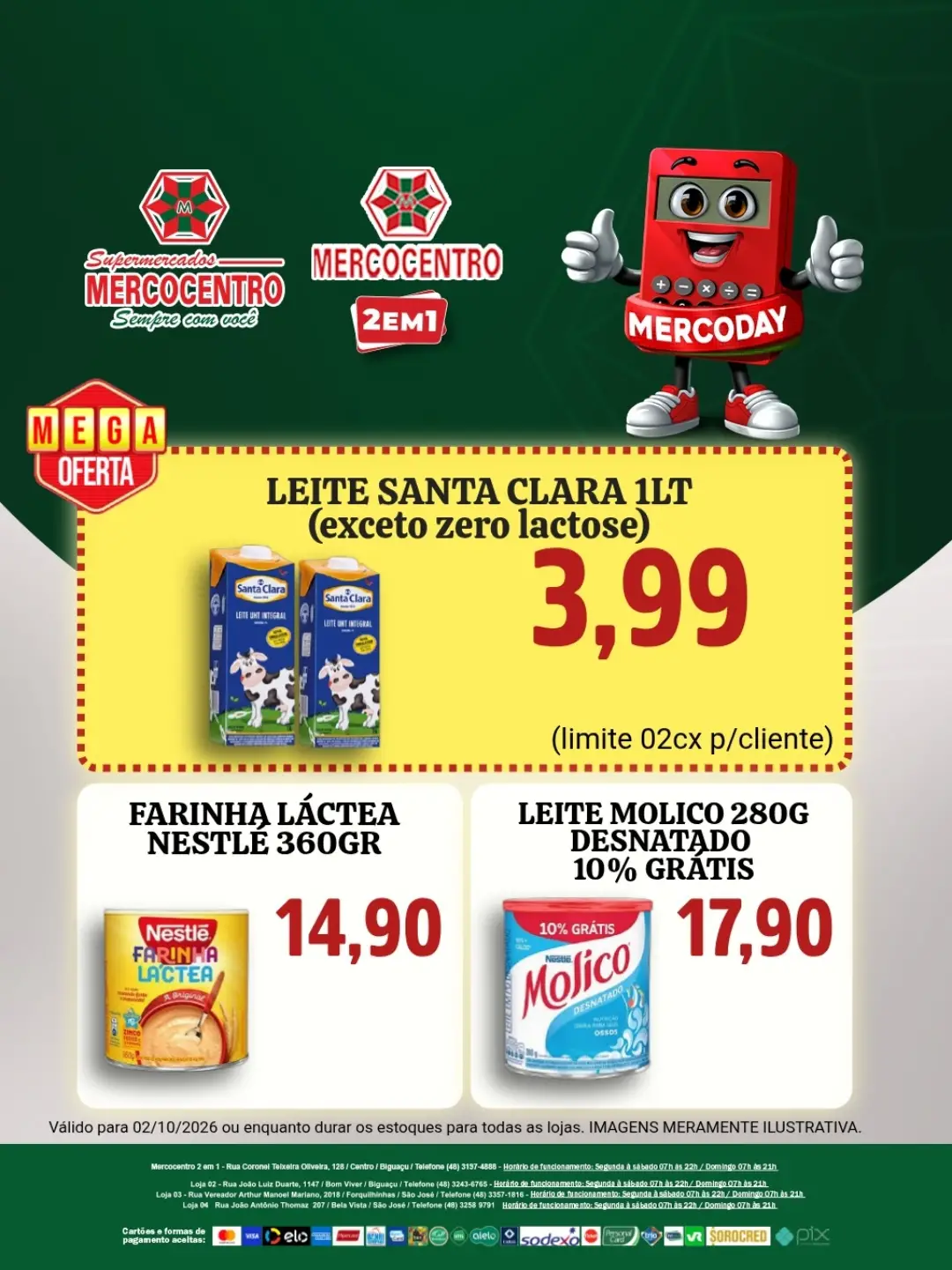 Ofertas SUPERMERCADOS MERCOCENTRO 🛒