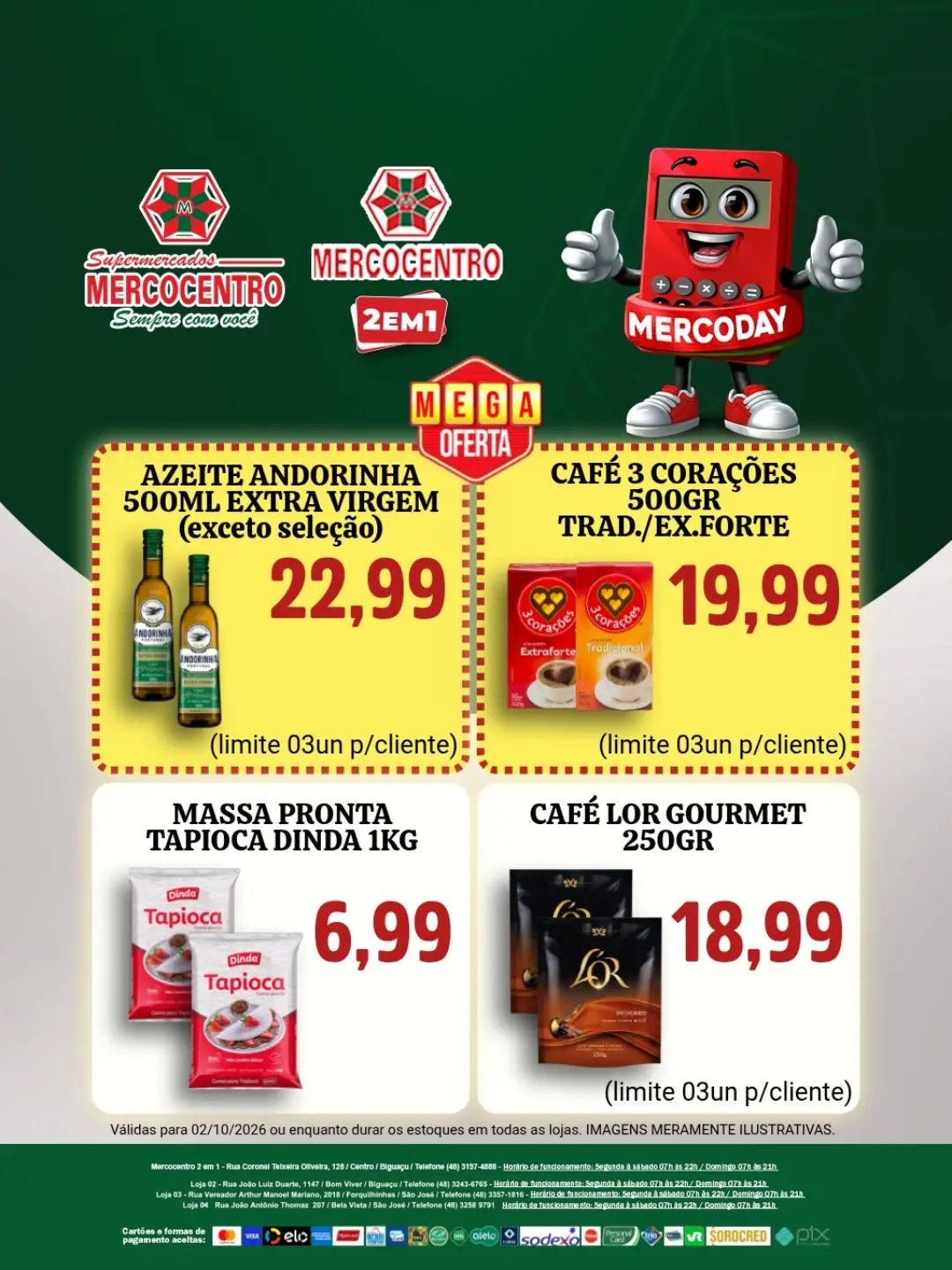 Ofertas SUPERMERCADOS MERCOCENTRO 🛒