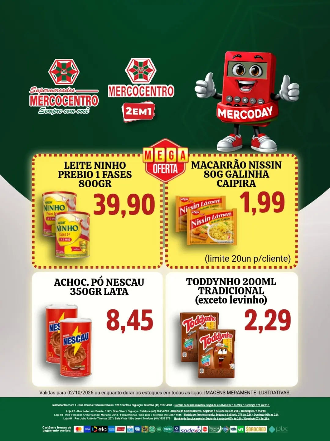 Ofertas SUPERMERCADOS MERCOCENTRO 🛒