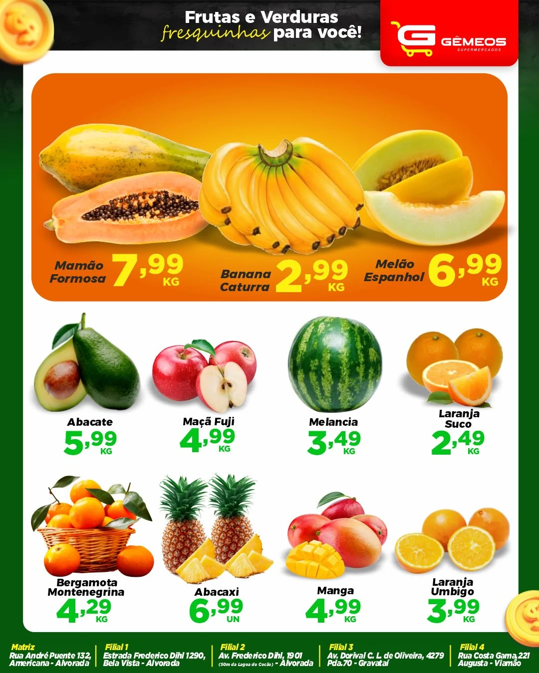 Ofertas Gemeos supermercado