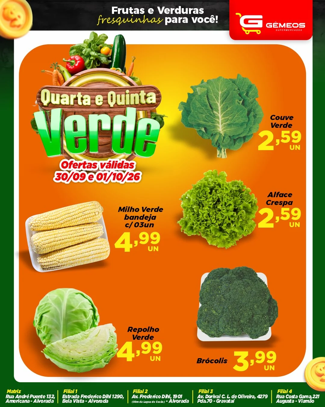 Ofertas Gemeos supermercado