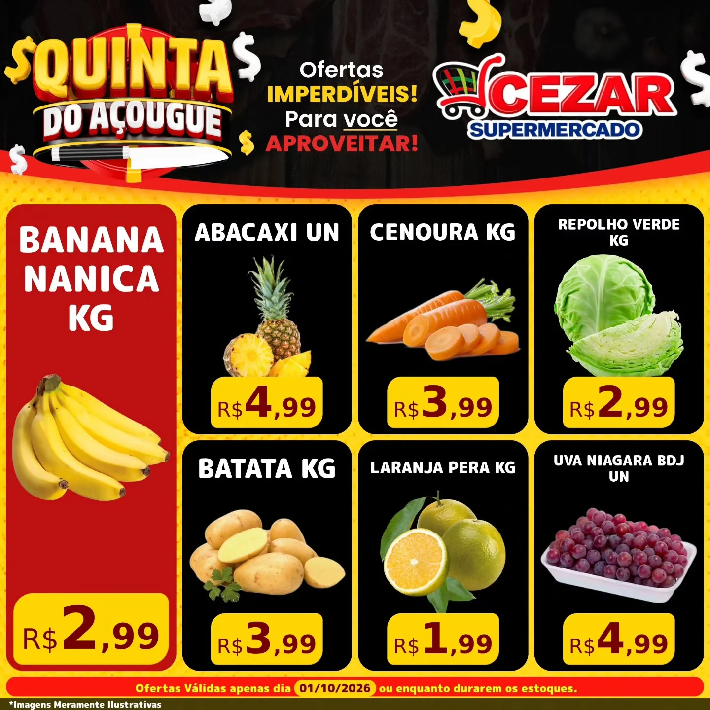 Ofertas Cezar Supermercado