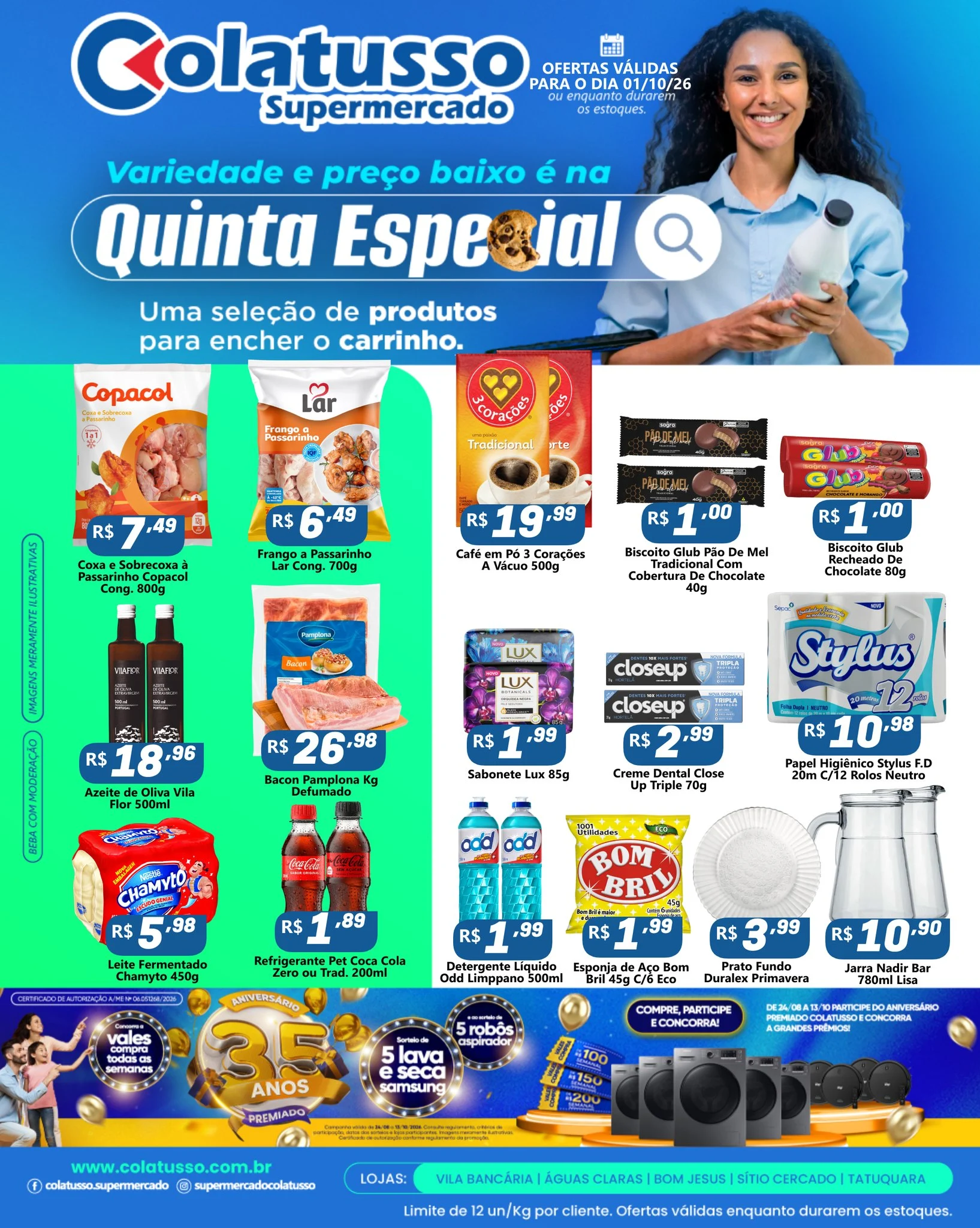 Ofertas Supermercado Colatusso – 02/10/2026