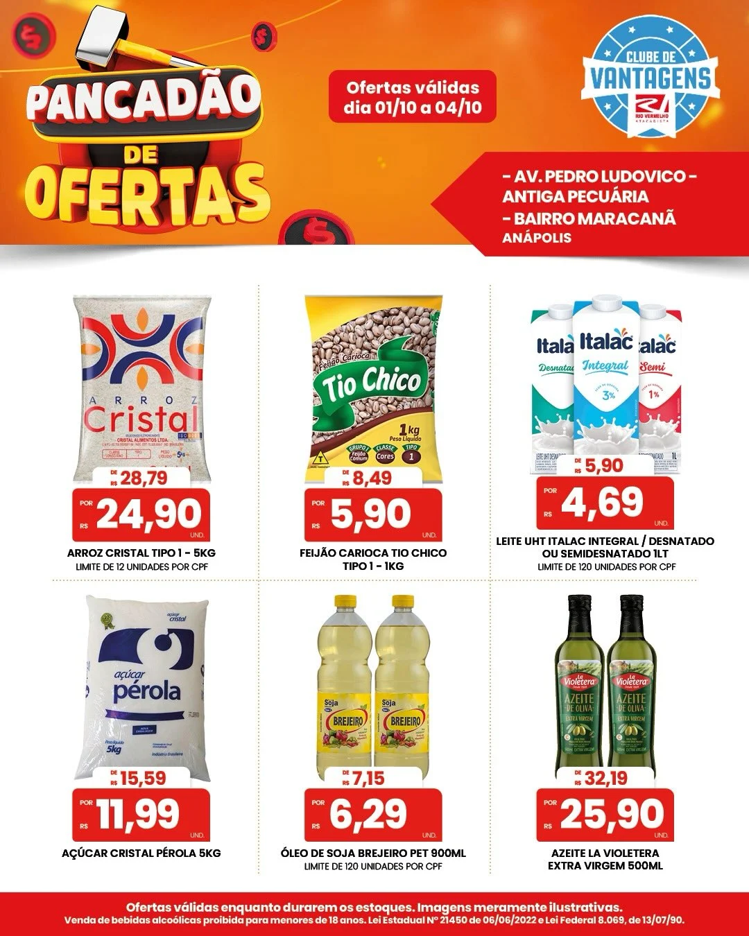 Ofertas Rio Vermelho Atacadista – 04/10/2026