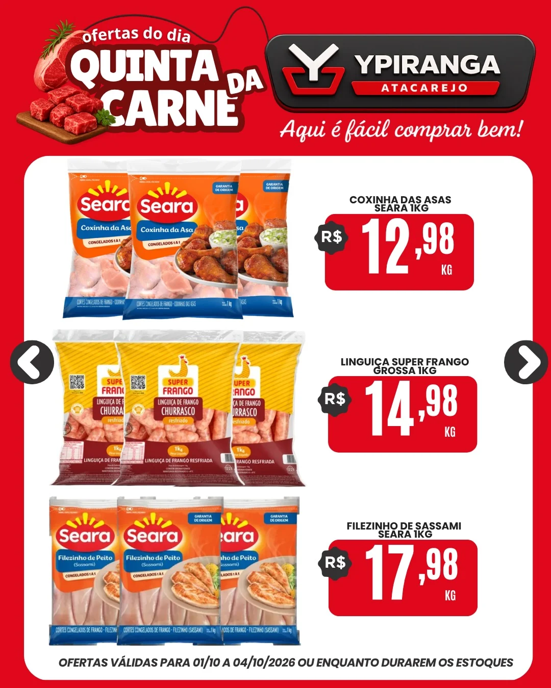 Ofertas Ypiranga Atacarejo