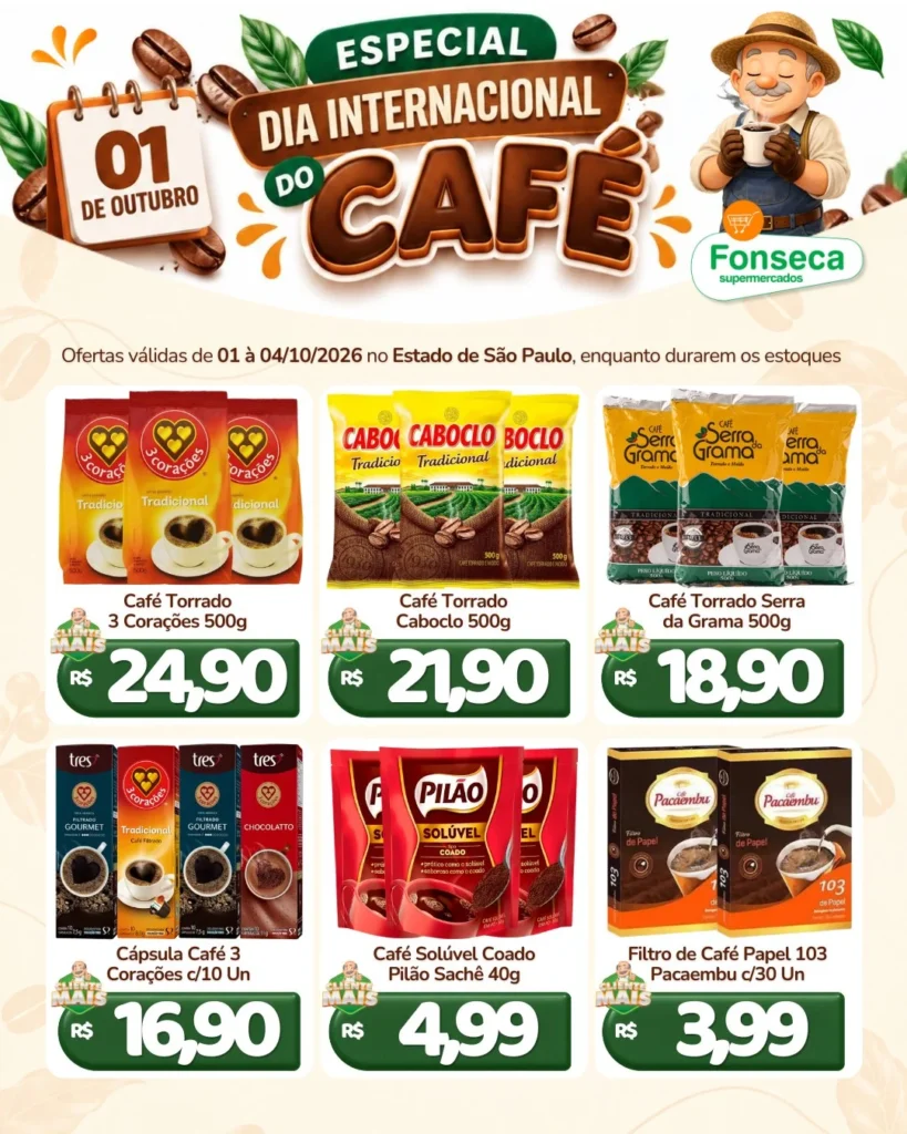 Ofertas Fonseca Supermercados – 04/10/2026 Ofertas Fonseca Supermercados – 04/10/2026