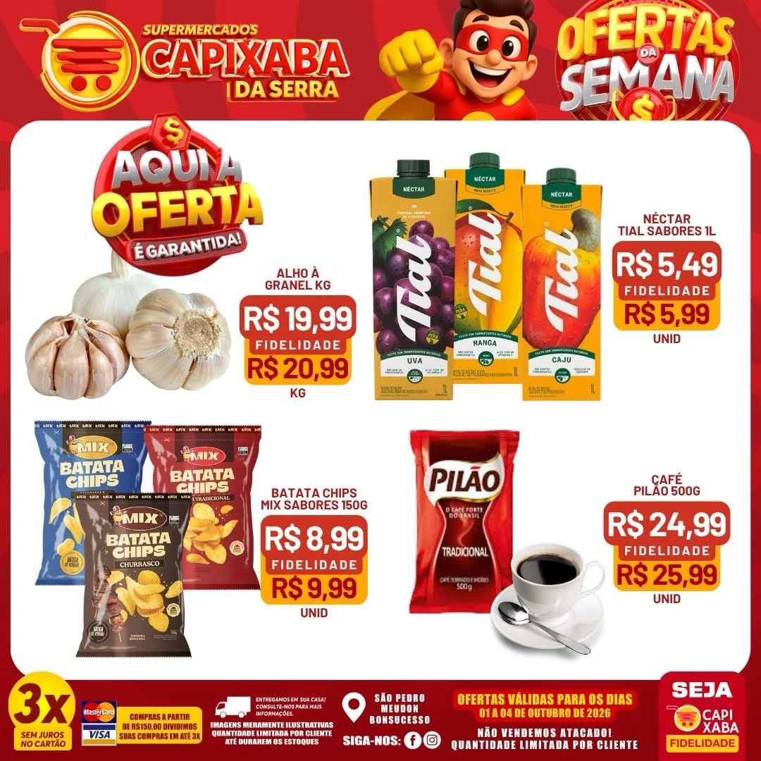 Ofertas Supermercados Capixaba da Serra