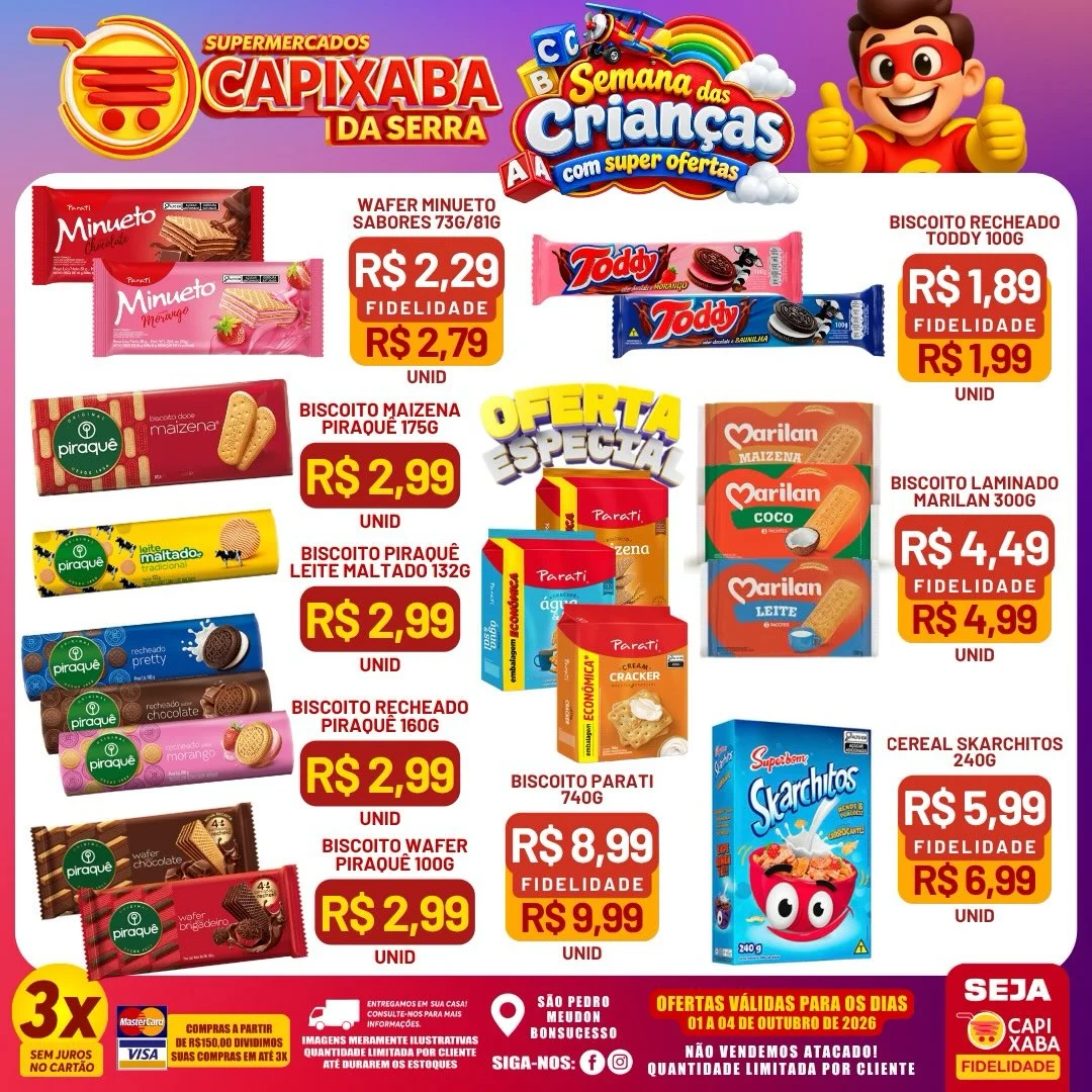 Ofertas Supermercados Capixaba da Serra