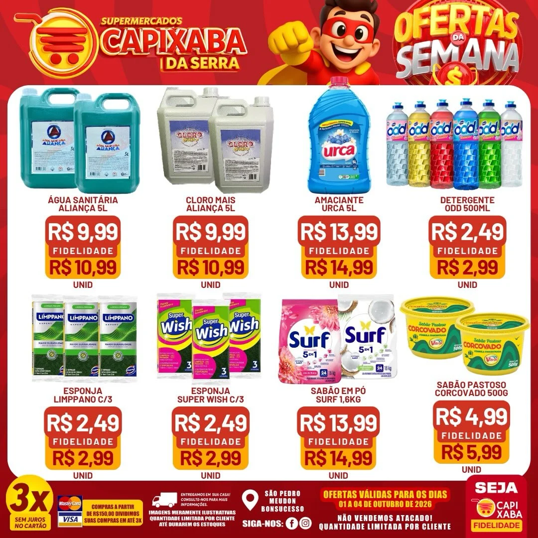 Ofertas Supermercados Capixaba da Serra