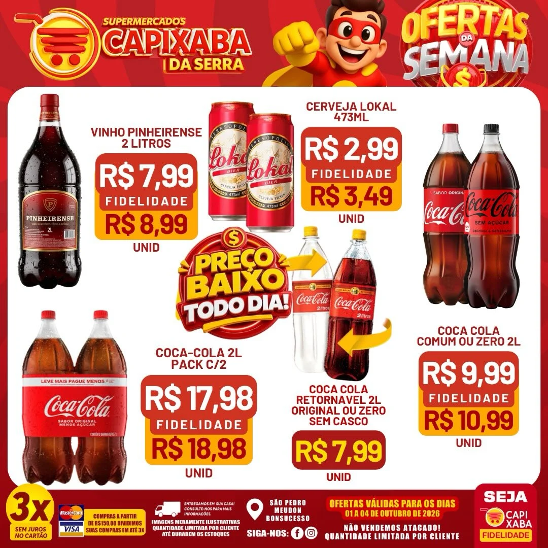 Ofertas Supermercados Capixaba da Serra