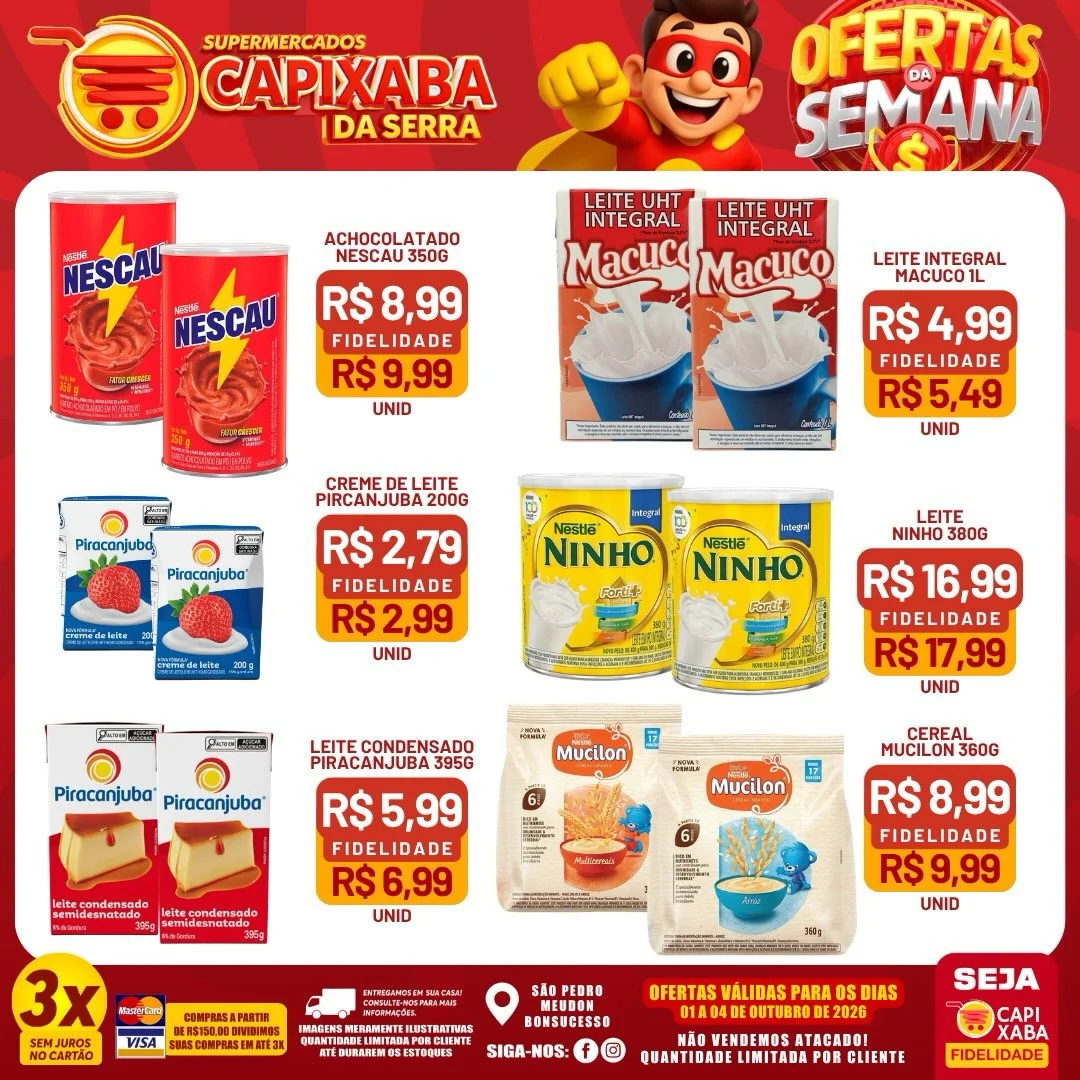 Ofertas Supermercados Capixaba da Serra