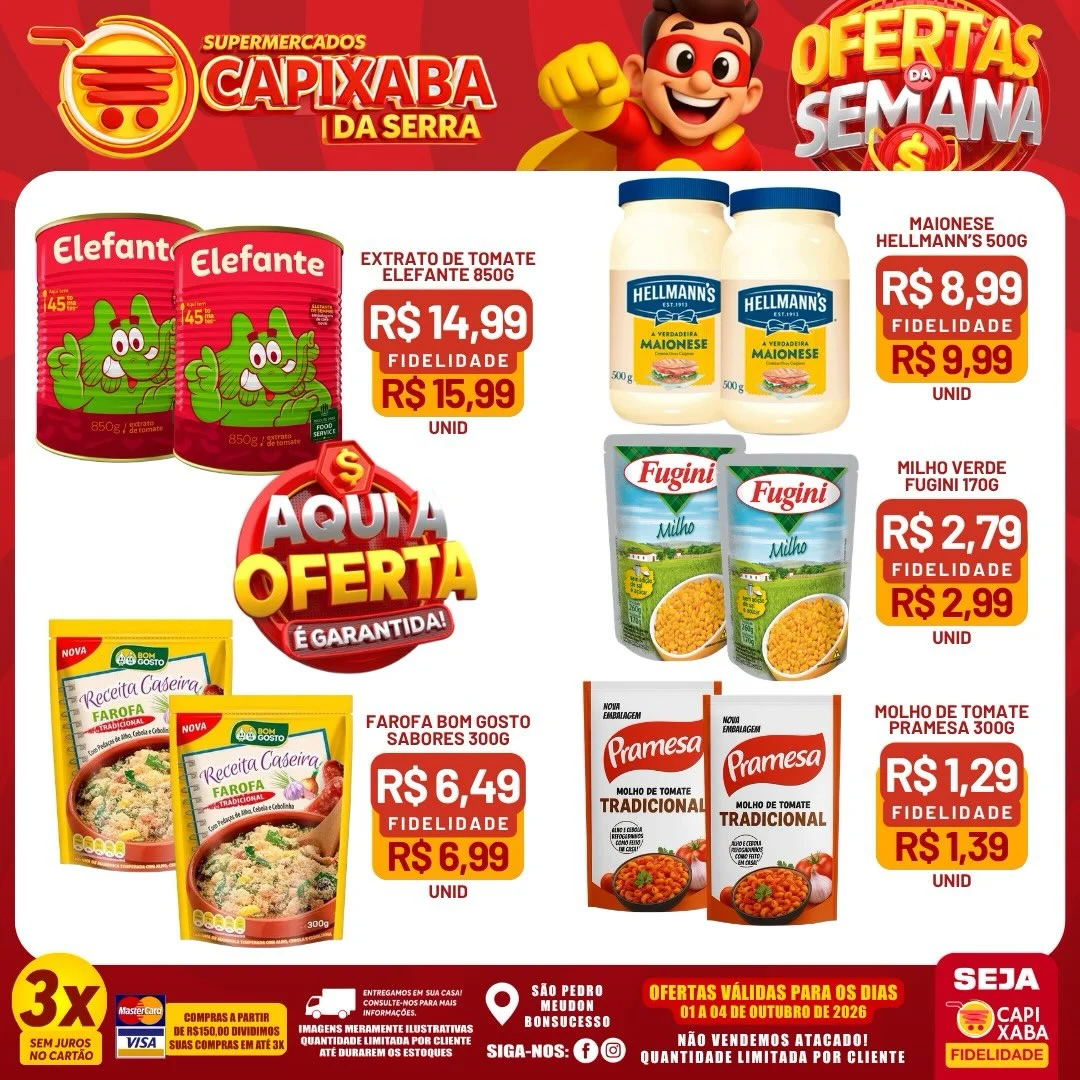 Ofertas Supermercados Capixaba da Serra