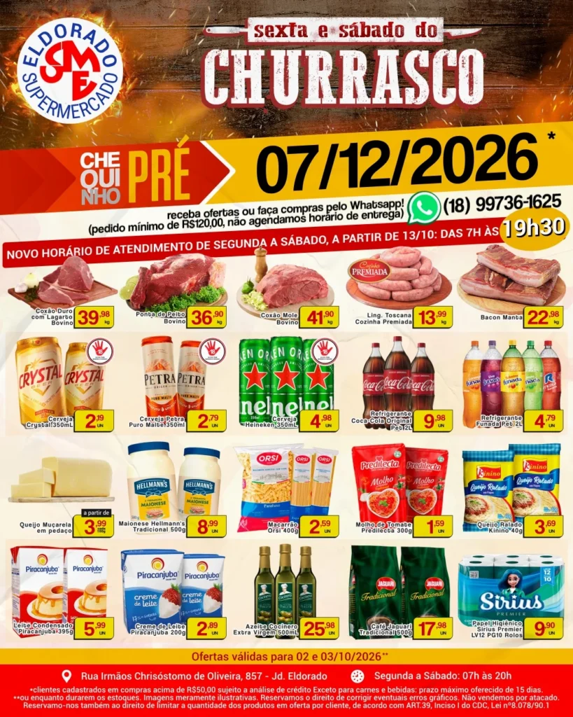 Ofertas Eldorado Supermercado – 13/10/2026