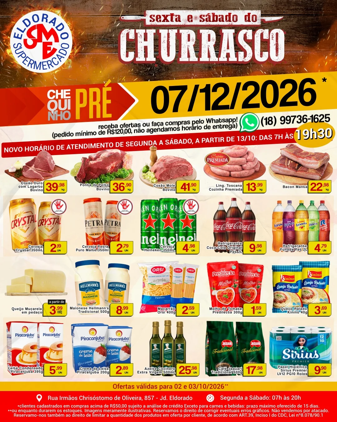 Ofertas Eldorado Supermercado – 13/10/2026