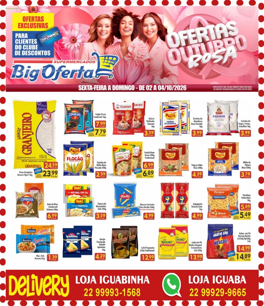 Ofertas Supermercado Big Oferta – 04/10/2026