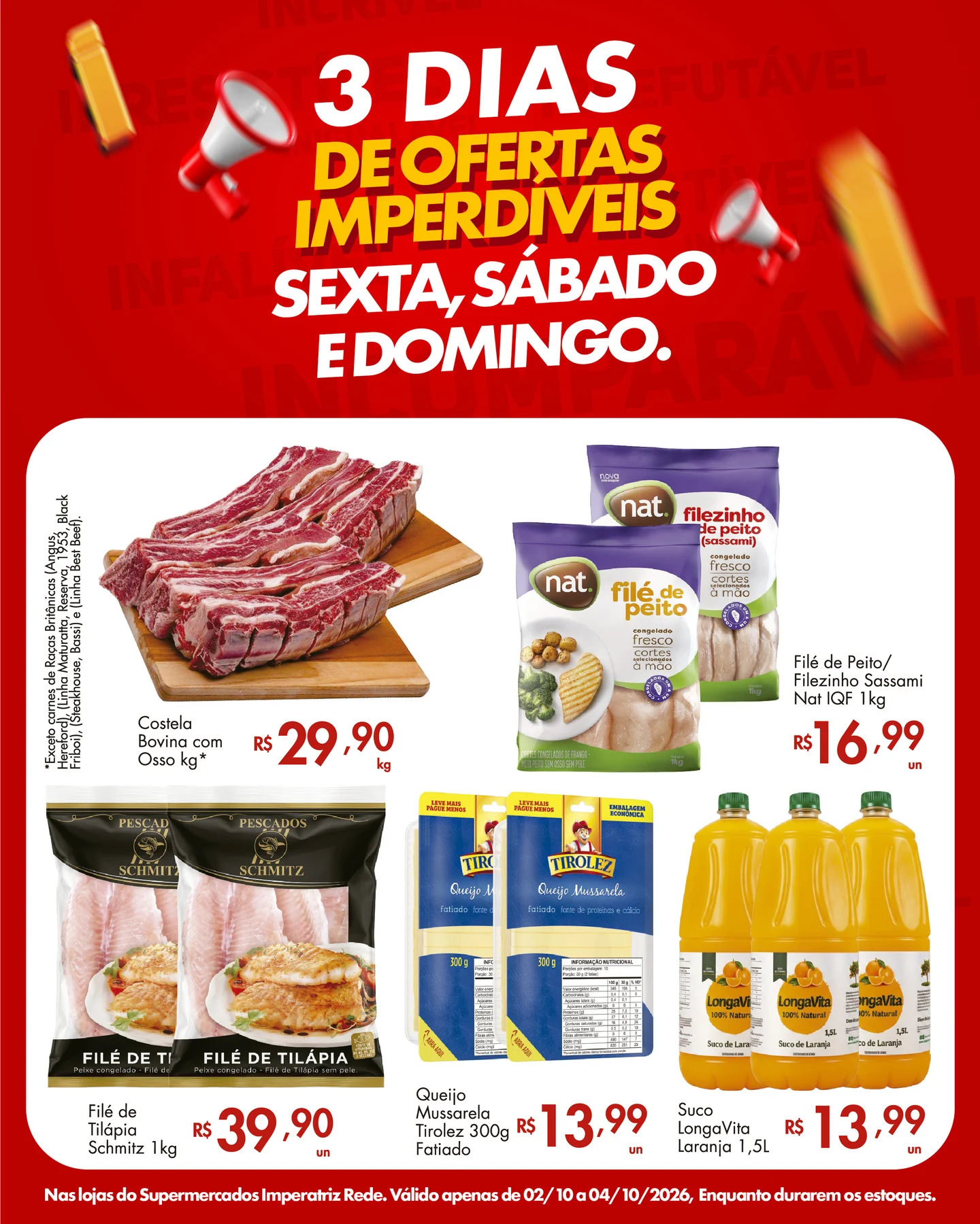 Ofertas Rede Supermercados Imperatriz