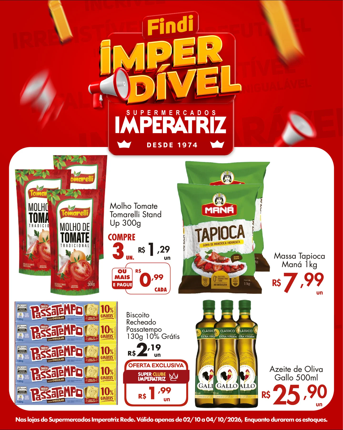 Ofertas Rede Supermercados Imperatriz