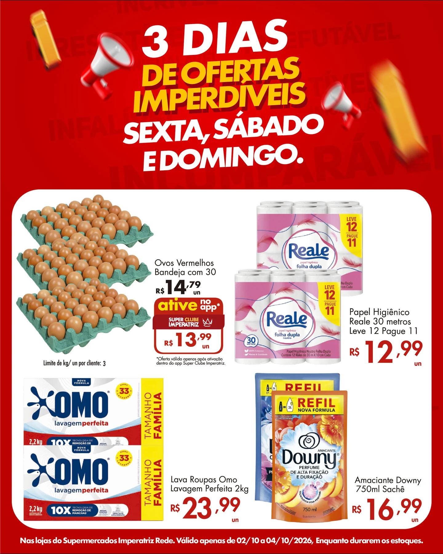 Ofertas Rede Supermercados Imperatriz