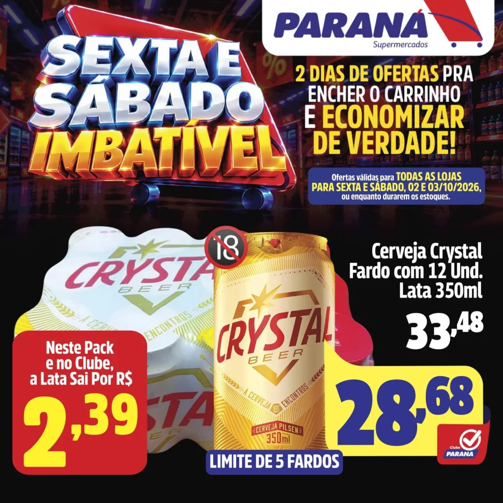 Ofertas Paraná Supermercados – 03/10/2026