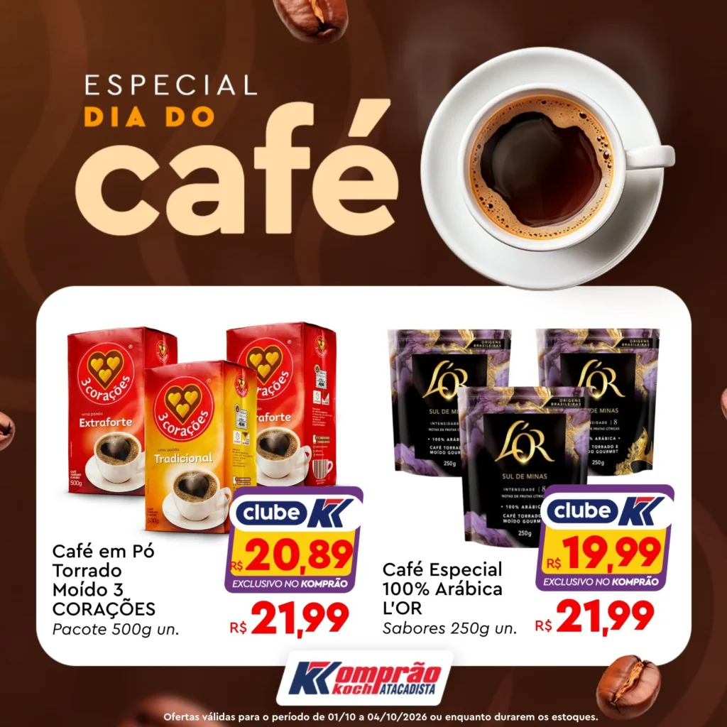 Ofertas Komprão Koch Atacadista – 04/10/2026