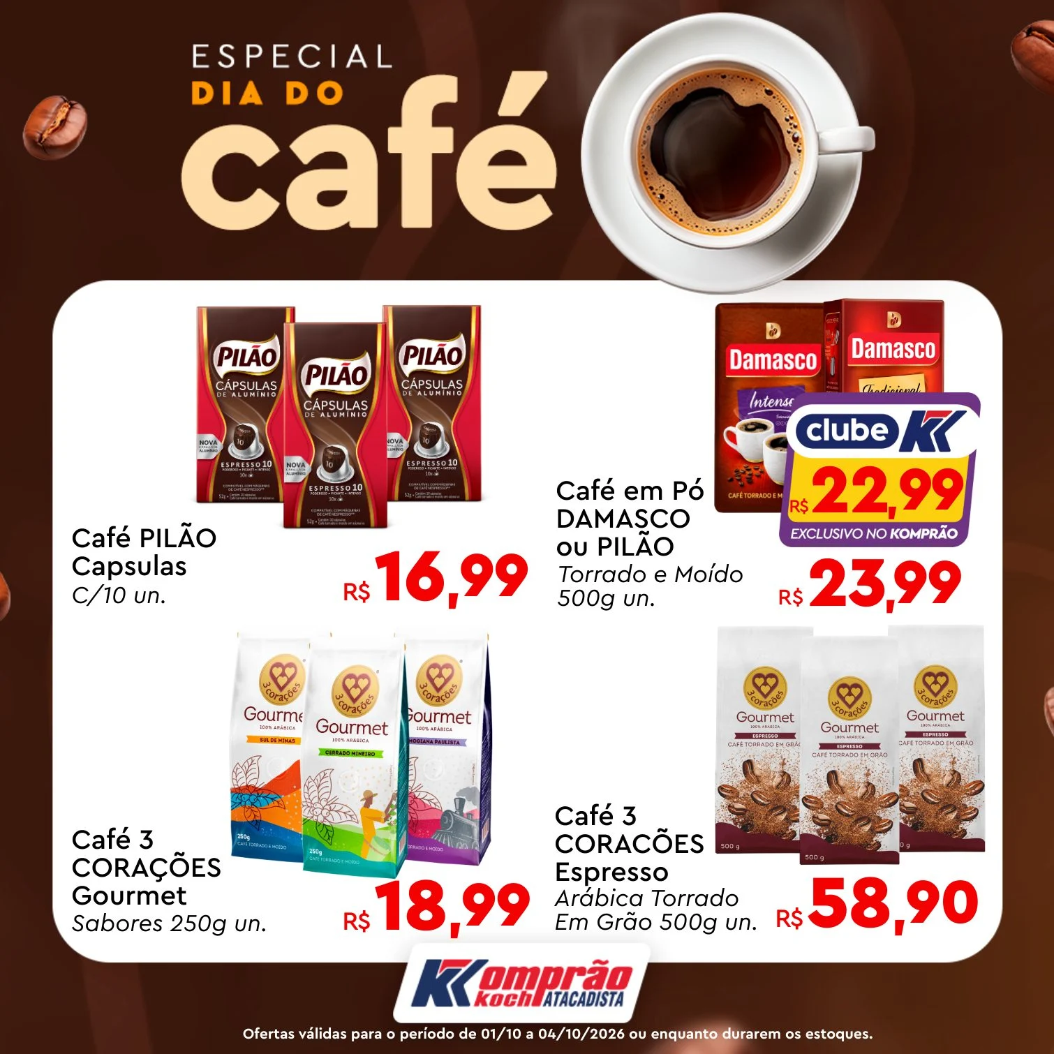 Ofertas Komprão Koch Atacadista