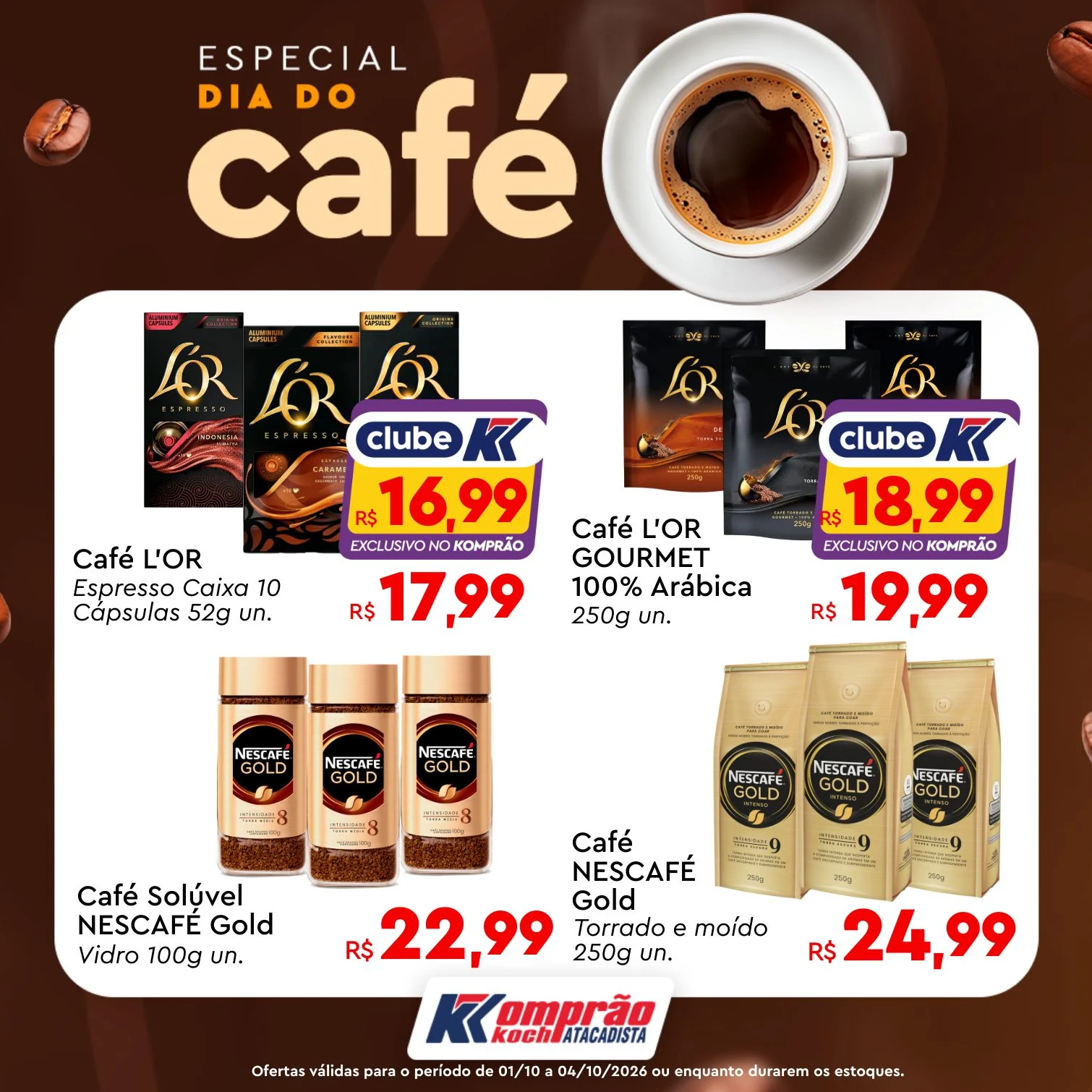 Ofertas Komprão Koch Atacadista