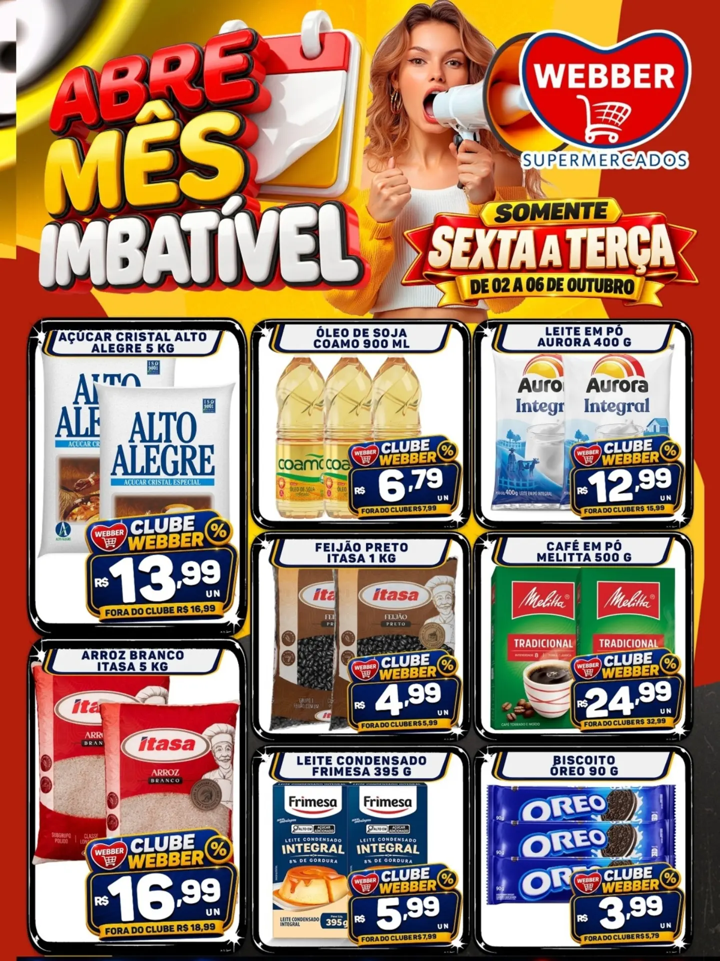 Ofertas SUPERMERCADOS WEBBER – 02/10/2026