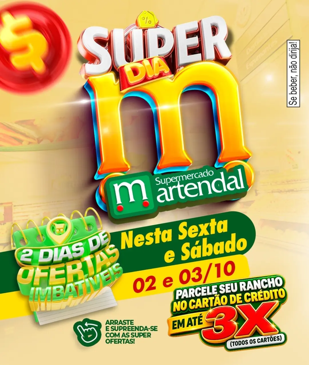 Ofertas Supermercado Martendal – 02/10/2026