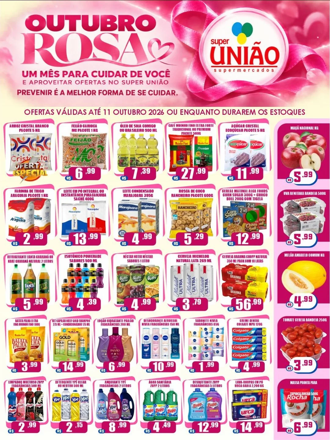 Ofertas Super União Supermercados | OFICIAL – 11/10/2026
