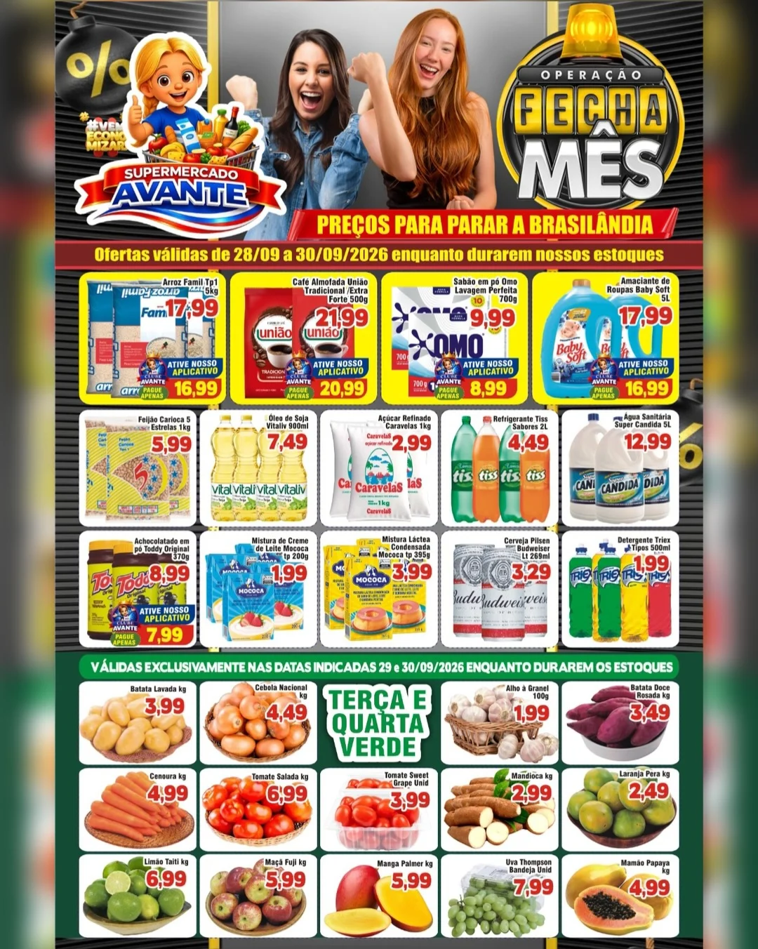Ofertas Supermercado Avante 💙 – 02/10/2026