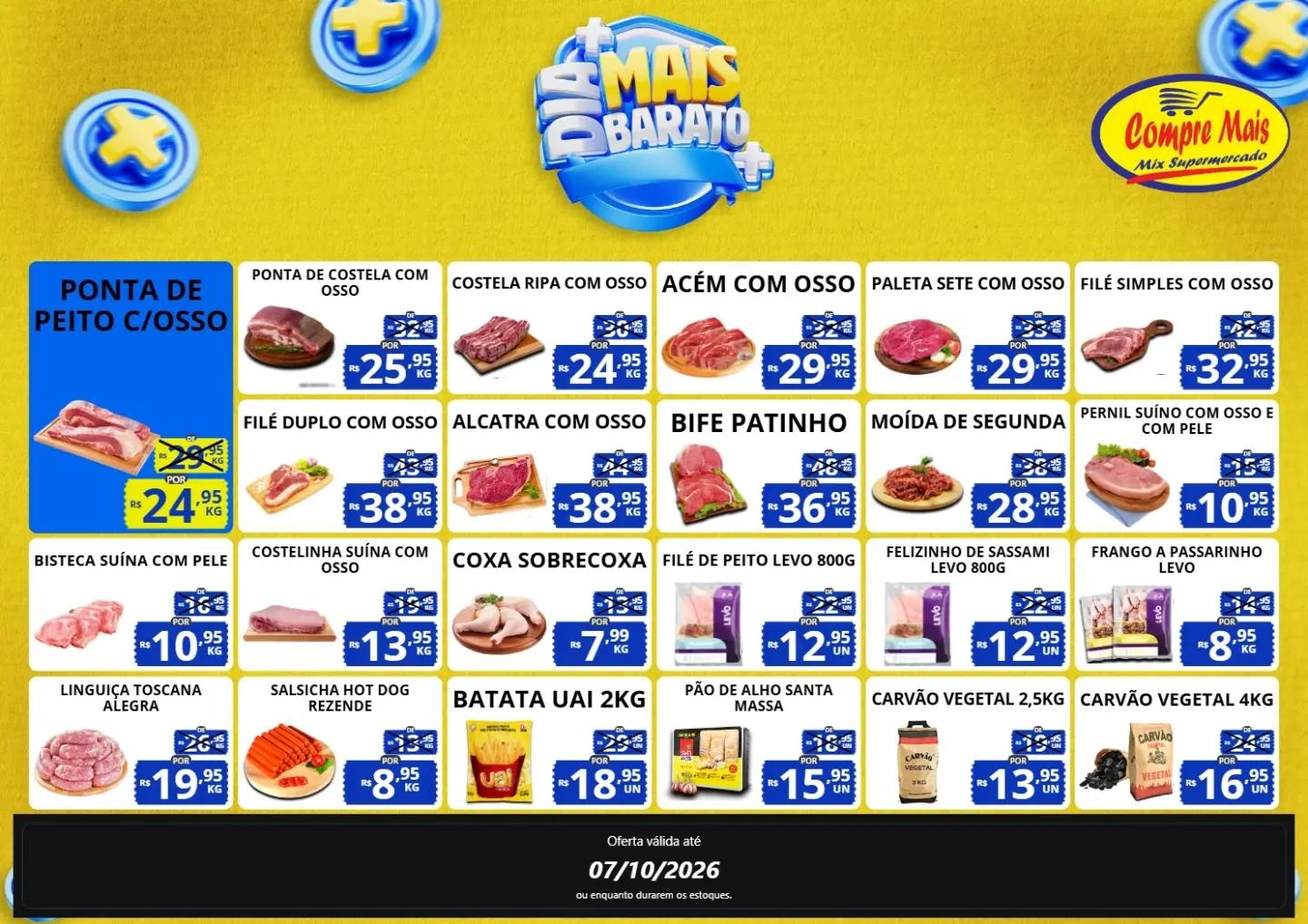 Ofertas Mix Supermercado Garuva sc – 07/10/2026