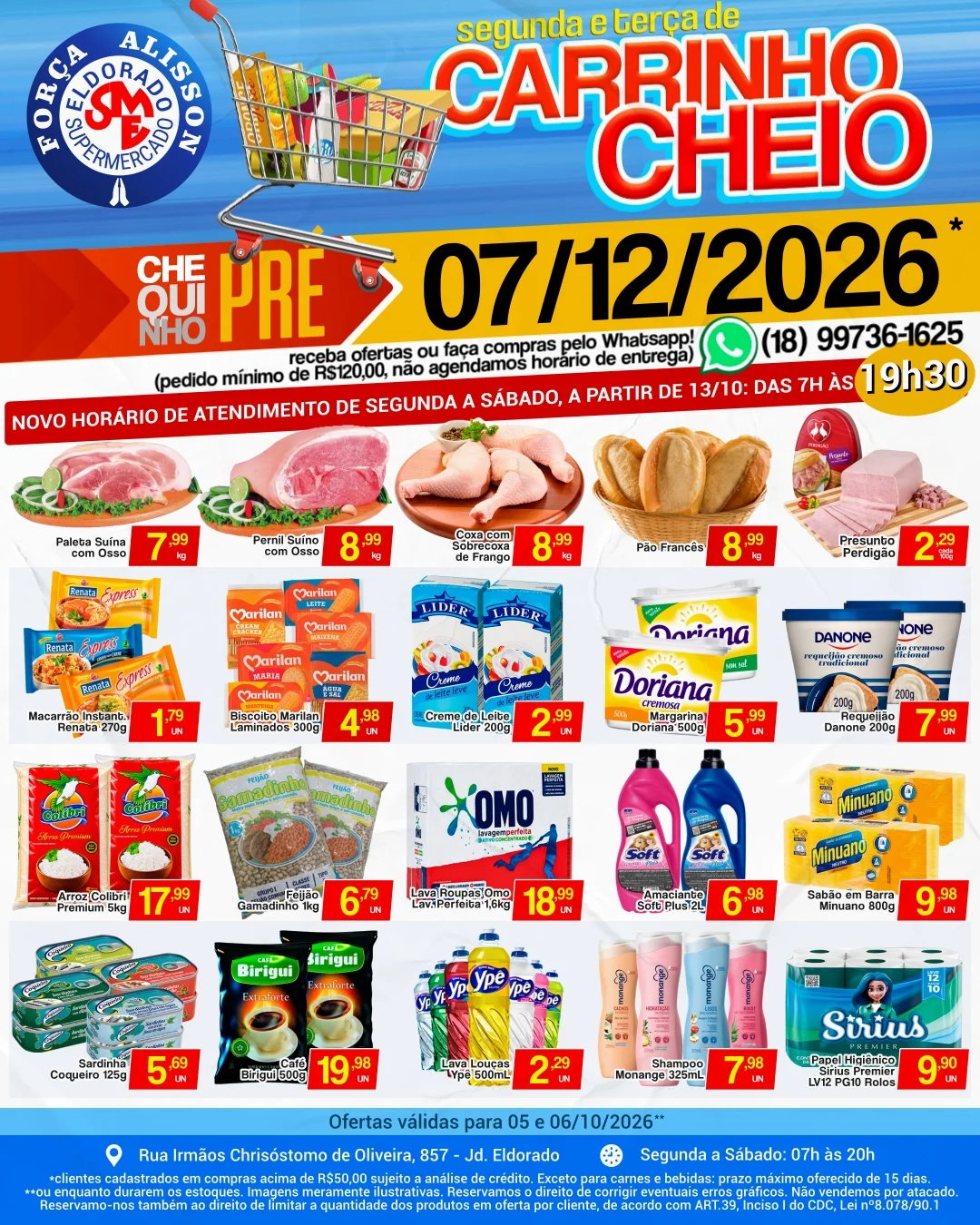 Ofertas Eldorado Supermercado – 06/10/2026