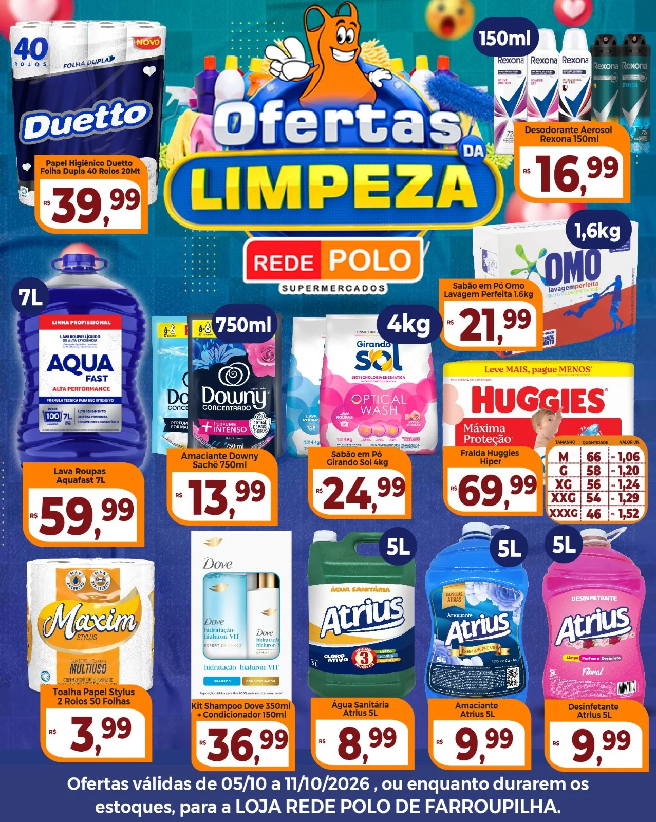 Ofertas Rede Polo Farroupilha – 11/10/2026