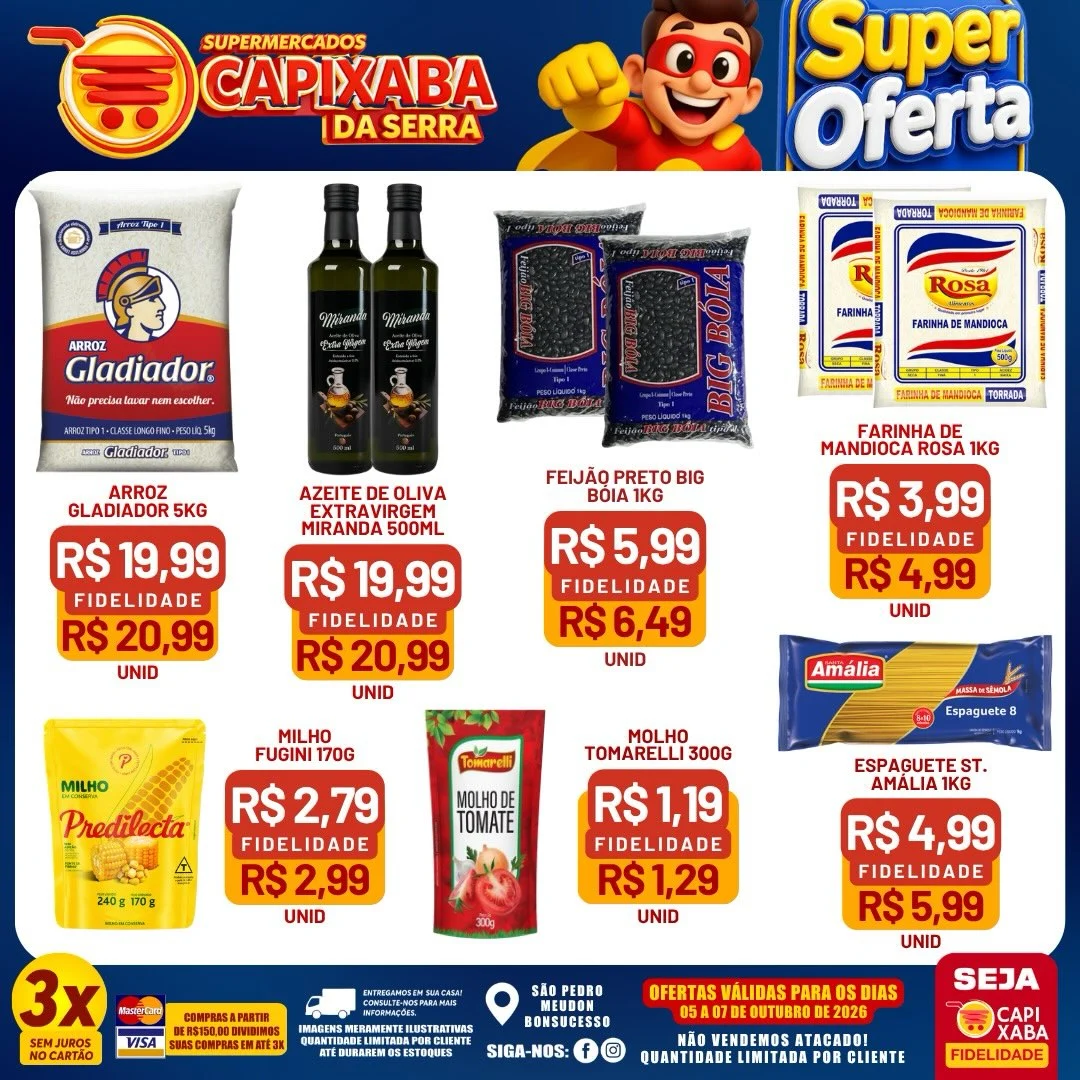 Ofertas Supermercados Capixaba da Serra
