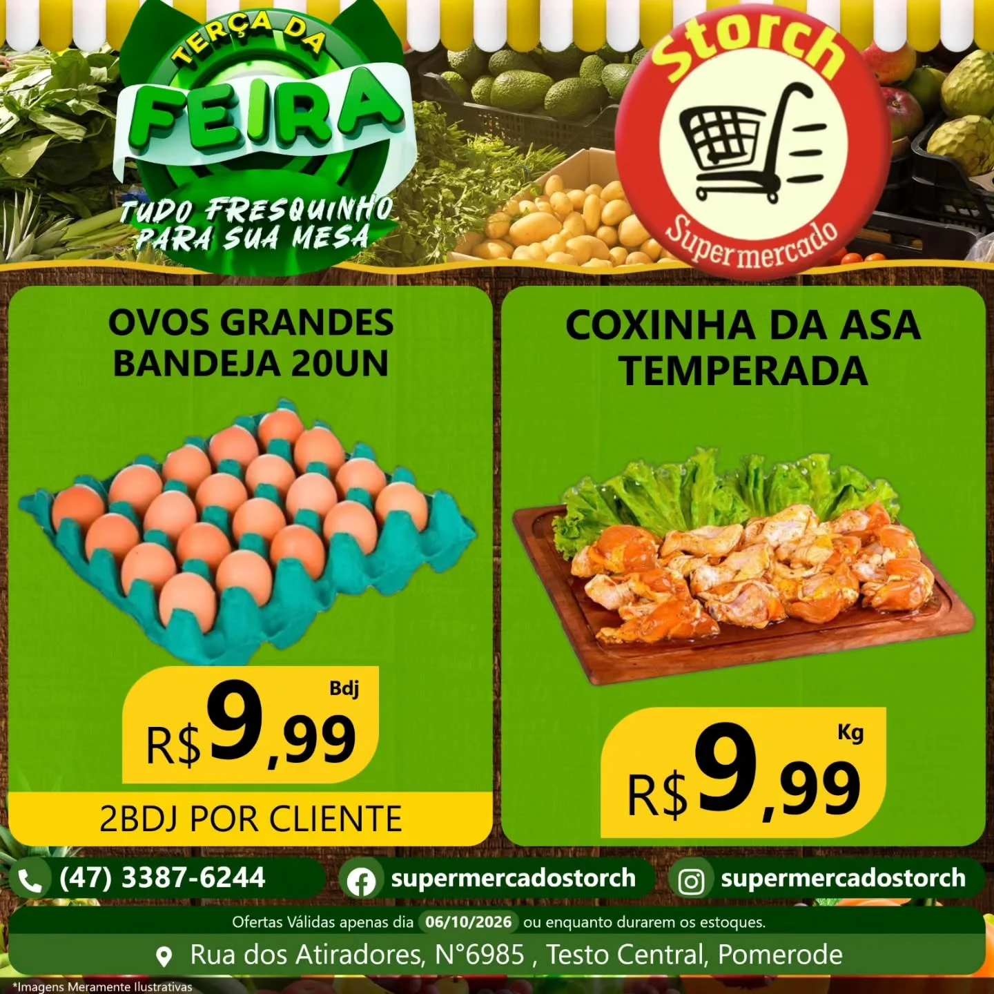Ofertas Supermercado Storch – 06/10/2026