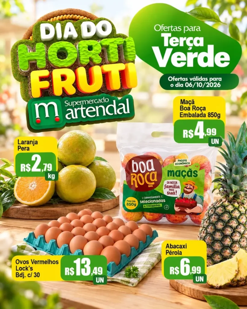 Ofertas Supermercado Martendal – 06/10/2026 Ofertas Supermercado Martendal – 06/10/2026