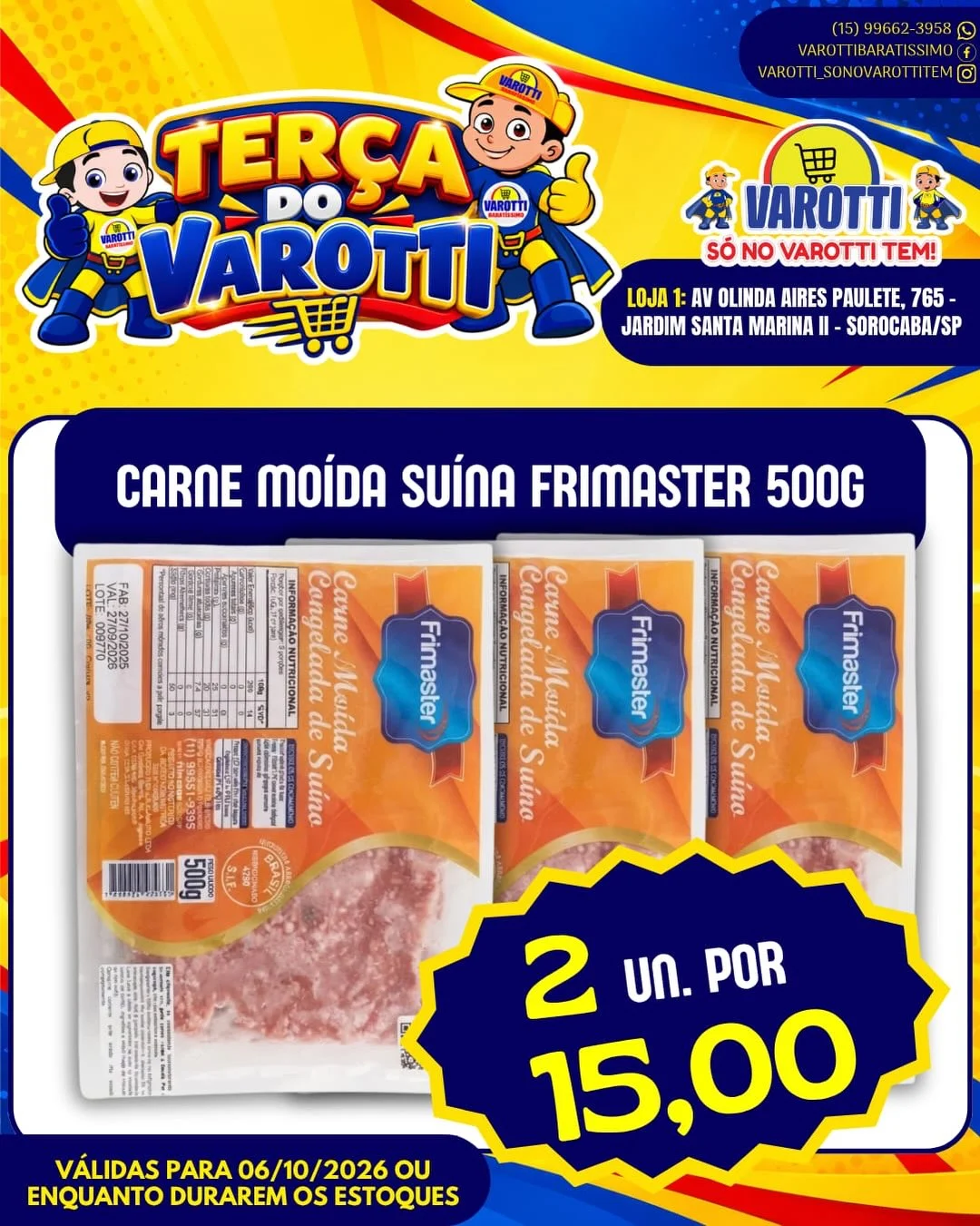 Ofertas Varotti- só no varotti tem – 06/10/2026