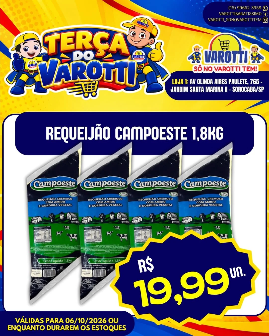 Ofertas Varotti- só no varotti tem